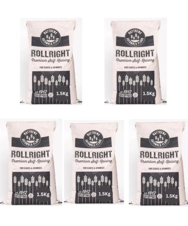 Matthews Rollright Self Raising Cotswold Flour5X1.5Kg