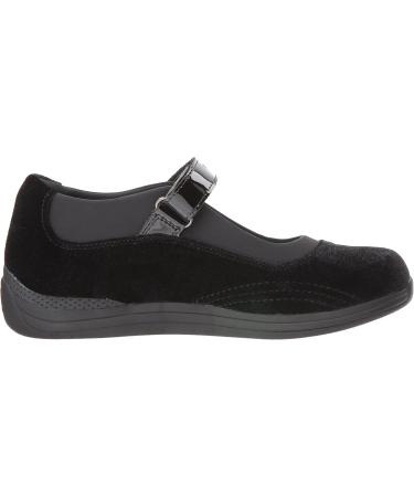 Drew Rose Women's Cushioned Mary Jane Shoes - 9 Wide Black Velvet | Comfortable & Stylish International Shipping - Buy Online on GoSupps.com
