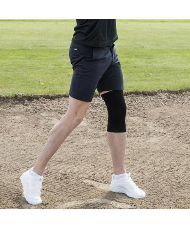 Back on Track Unisex Physio Knee Brace - 4-Way Stretch Welltex Support for Running Sports & Recovery - Medium Black - Buy Online on GoSupps.com