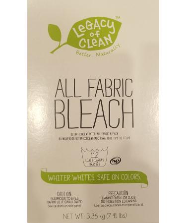 Legacy of Clean Concentrated All Fabric Bleach 7.41lbs (112+ Loads)