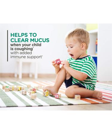 Children's Cough Syrup + Mucus Relief + Immune Support 4oz - Grape Flavor - Buy Online on GoSupps.com