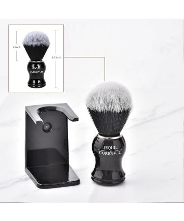 Men's Straight Edge Razor Shaving Set - 5 in 1 with Brush Stand & 10 Blades for Ultimate Shaving Experience - International Shipping Available - Buy Online on GoSupps.com