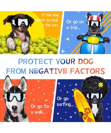 Dog Fashion: Doggles Goggles with UV Protection for Large/Medium Dogs - Buy Online on GoSupps.com