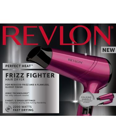 Revlon RVDR5229 Perfect Heat Hair Dryer 2200W with Folding Handle - Frizz Fighter - Buy Online on GoSupps.com