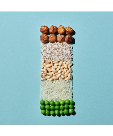 Foodspring Vegan Protein Bar - Hazelnut Amaranth (12 x 60g) | Herbal Low Sugar & High Protein Snack - Buy Online on GoSupps.com