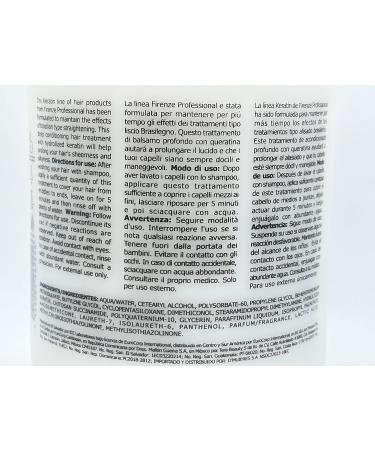 Firenze Professional Keratin Salt-Free Shampoo & Mask Set + Leave-in Treatment - 44.9 oz - Free Starry Lip Gloss - Buy Online on GoSupps.com