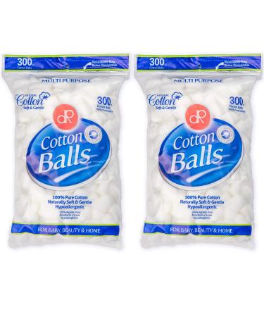 Decorrack Small cotton balls for make-up nail polish removal application of oil notion or powder multi-purpose-mini cotton balls 100% natural cotton soft absorbent for household requirements - Buy Online on GoSupps.com