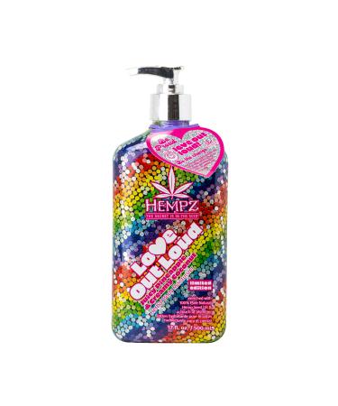 Hempz Limited Edition Pride Love Out Loud Juicy Pineapple & Creamy Coconut Herbal Body Moisturizer 17 oz.