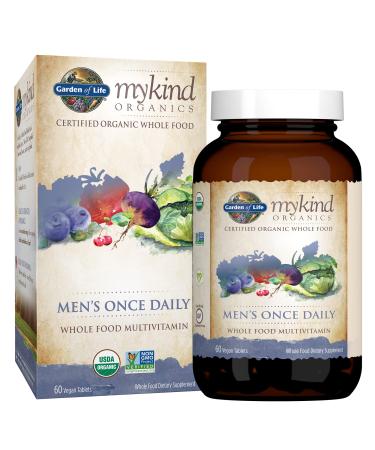 Garden of Life MyKind Organics Men's Once Daily 60 Vegan Tablets