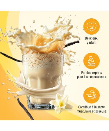 Chiefs Milk Protein Drink avec 26 g de prot ines et BCAA Shake riche en prot ines et faible en glucides sans lactose et sans sucres ajout s 8 x 330 ml (Vanilla Drive) - Buy Online on GoSupps.com