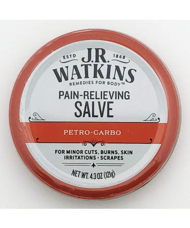 J R Watkins Pain-Relieving Salve Petro-Carbo 4.3 oz (121 g)