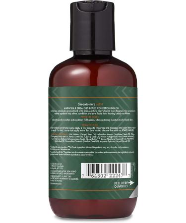 Shea Moisture Maracuja Oil & Shea Butter Beard Conditioning Oil 95ml 95 Milliliters & Beard Balm men's grooming product for dry skin Maracuja Oil & Shea Butter organic and fair trade 113 g - Buy Online on GoSupps.com
