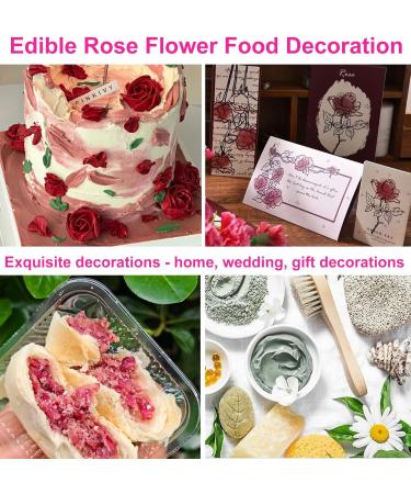 SERAOKICKY Nature Rose Tea Natural dried rose buds dried flowers rose buds 120 g rose tea 100 organic and natural red rose buds ideal for DIY tea drinks pastries - Buy Online on GoSupps.com