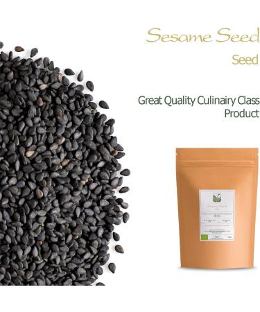 Whole Black Sesame Seed Organic - Brown Sesame Seed Raw Quality - Buy Online on GoSupps.com