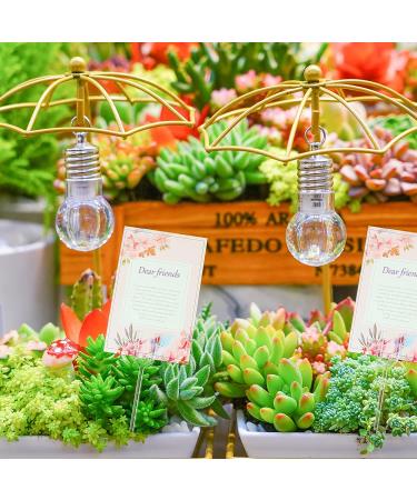 TKOnline 180 Pieces Plastic Floral Picks Transparent Fork Shape Flower Picks Card Holders for Cards  Photos  Floral Arrangement  Weddings  Parties  Home Decor(9.4 Inch and 12.2 Inch) - Buy Online on GoSupps.com