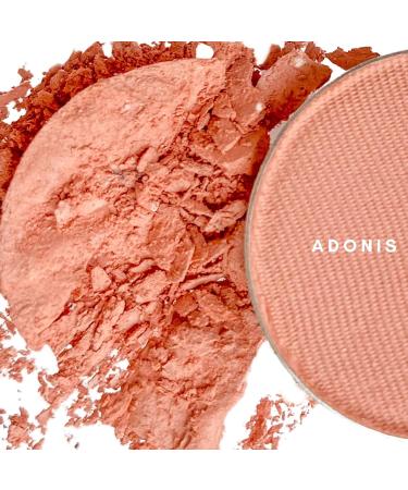 Honeybee Gardens Adonis Matte Pink Eyeshadow Refill 1.3g | Vegan, Gluten Free, Cruelty Free - Buy Online on GoSupps.com