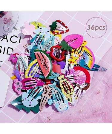 Kafeiya 36-Piece Cute Animal Cartoon Hair Clips for Girls - Children's Hair Accessories - International Shipping Available - Buy Online on GoSupps.com