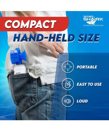 SandShark 2PK Premium Boating Air Horns - Coast Guard Approved for Marine Safety - Buy Online on GoSupps.com