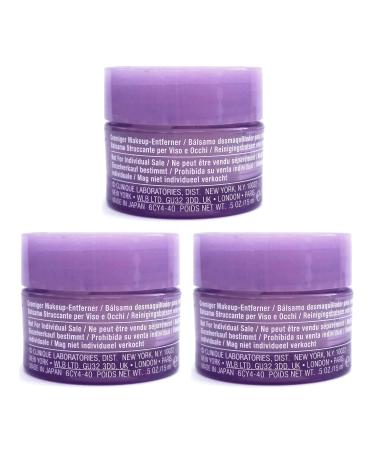 3-Pack Clinique Take The Day Off Cleansing Balm 0.5 oz Sample Size - Unboxed - 0.5 Ounce - Buy Online on GoSupps.com