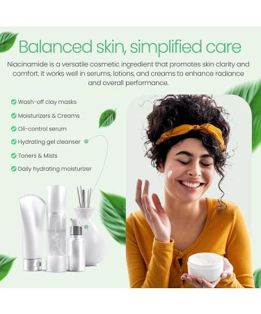 Pure Niacinamide Powder for Skin Care (Vitamin B3) DIY Niacinamide Serum Niacin Powder (1 Ounce / 28 Gram) Cosmetic Grade 1 Ounce (Pack of 1) - Buy Online on GoSupps.com