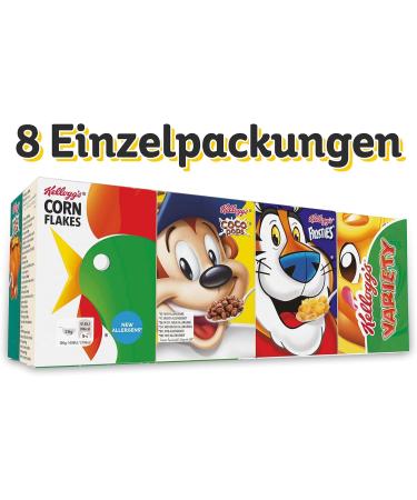 Kellogg's Variety Classic 6er Pack with jeweils 8 Portionspackungen (6 x 205 g) - Buy Online on GoSupps.com