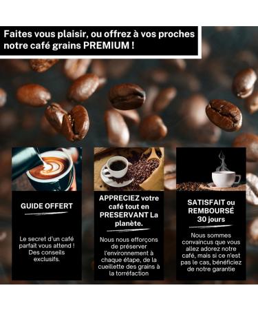 NICO - PREMIUM 100% Pure ARABICA Coffee Beans | Gold Medal 2021 Tasting Selection Caf s du Monde | 1 KG Pack | Intensity 7/10 | Beans Notes & Flavor Fruity and Floral Italian Roasting - Buy Online on GoSupps.com