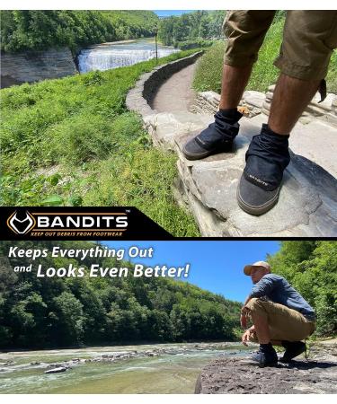 Bandits v2 Gaiters - Versatile Protection for Hiking, Running, Hunting, and More - Fits Boots and Sneakers - Buy Online on GoSupps.com