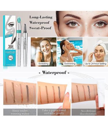 Gray Eyebrow Microblading Pen - Waterproof 4 Point Brow Makeup for Natural, Long-Lasting Results - Buy Online on GoSupps.com