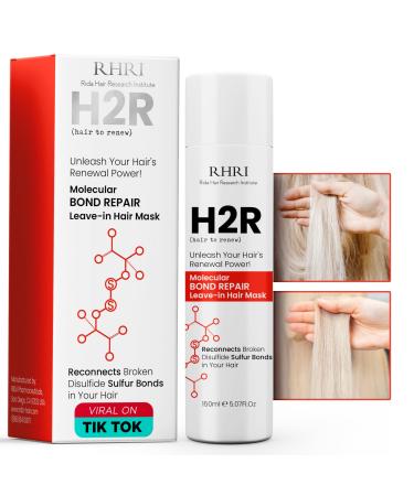 Leave in Hair Treatment Mask | Molecular Bonding Treatment for Hair Growth Thinning & Split Ends | Rapid Repair for Damage from Bleach Chemicals & Heat