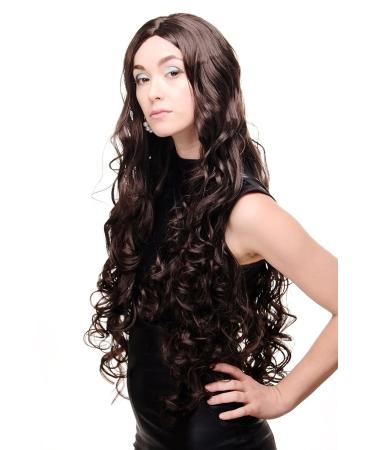 Shop WIG ME UP - Extra Long Brown Wavy Curly Women's Wig GFW2035-6 | International Shipping Available - Buy Online on GoSupps.com