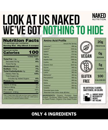 NAKED Vegan Protein Bundle Seed and 1LB Rice - Buy Online on GoSupps.com