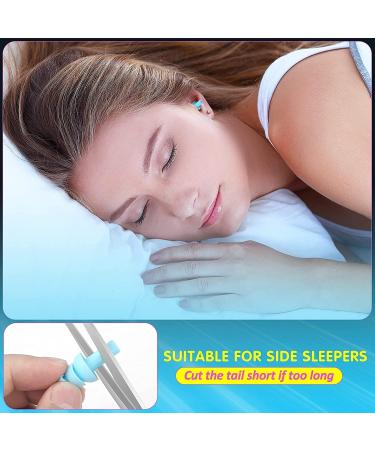 Edwinn Soft Ear Plugs - 4 Pairs for Sleeping, Snoring, Work, Concerts | 23dB Noise Cancelling Silicone Earplugs - Buy Online on GoSupps.com
