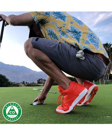 Golfkicks DIY Golf Traction Kit - 20 Soft Spikes for Sneakers - As Seen On Shark Tank - Shadow (Dark Gray) - Buy Online on GoSupps.com