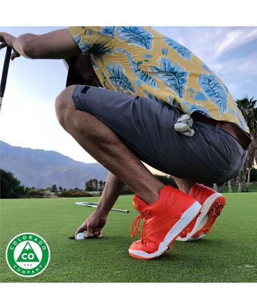Golfkicks DIY Golf Spike Traction Kit - 20 Black Soft Spikes for Any Sneaker - Buy Online on GoSupps.com