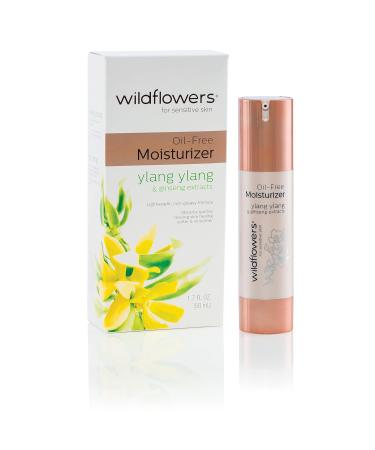 Wildflowers Oil-Free Moisturizer 1.7 oz | Hydrating & Lightweight Face Cream for All Skin Types - International Shipping Available - Buy Online on GoSupps.com