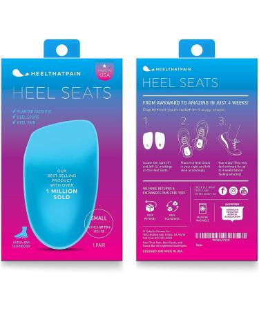 Heel That Pain Perfect Fit Kit - Hybrid and Gel Heel Seats Inserts for Plantar Fasciitis - Large Size - Buy Online on GoSupps.com