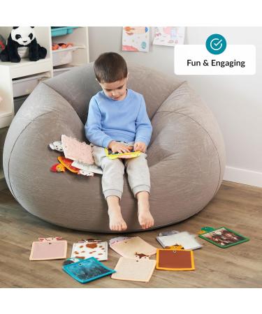 Buy Sensory Mats for Children - Tactile Tiles for Autism Learning & Play | 12-Pack Sensory Pads & Mats for Kids - Buy Online on GoSupps.com