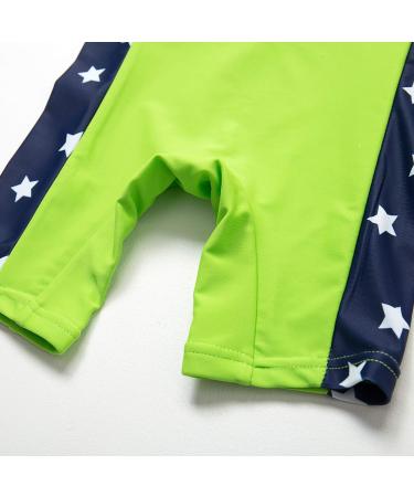 BONVERANO Baby Boys Sunsuit/Swimsuit UPF 50+ Sun Protection One Piece with Zipper & Sun Hat - 18 Months (Big Fish Design) - Buy Online on GoSupps.com