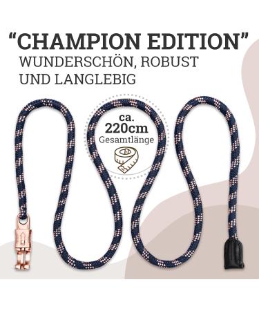 Esposita F hrtrick Confidence Solid Champion Edition - Panic Hooks & Carabin Hooks | Navy/Rosegold - Shop Internationally - Buy Online on GoSupps.com