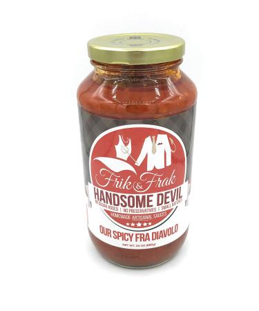 Frik & Frak Handsome Devil Spicy Pasta Sauce, 24 OZ