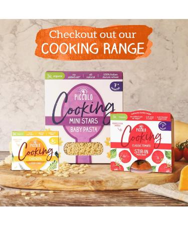 Piccolo Organic Baby Pasta Tricolore Shells 400g - Stage 4 Baby Food (1 Year+) - Cooking - Buy Online on GoSupps.com
