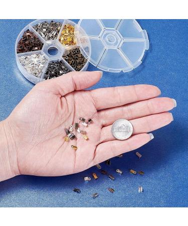 Pandahall 1380pcs Fold Over Crimp Cord Ends Terminators for Jewelry Findings - Buy Online on GoSupps.com