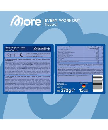 Buy More Every Workout Sour Rubber Worms - Vegan Pre Workout Booster for Motivation Focus & Performance - 270g | International Shipping - Buy Online on GoSupps.com