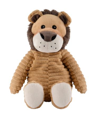 Warmies Heat Cushion/Soft Toy "Pure Lion" removable millet lavender filling 33cm 550g Brown