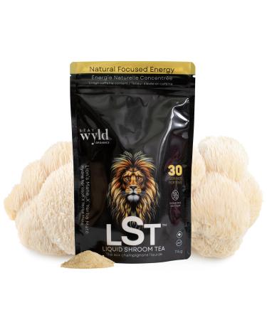 Stay Wyld Organics - Canadian Mushroom Blend Iced Mix Lion s Mane X Yerba Mat Sugar Free Drink For Focus and Vitality Sealable Pouch 30 Servings