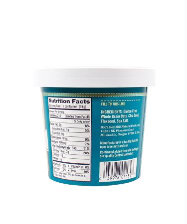 Bobs Red Mill Classic Oatmeal Cup  1.81 Ounce - 12 per case. - Buy Online on GoSupps.com