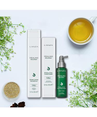 L'ANZA Healing Nourish Stimulating Conditioner - Promotes Healthy Hair Growth, Removes Dead Skin Cells, Sebum, and DHT - 8.5 Fl Oz - Buy Online on GoSupps.com