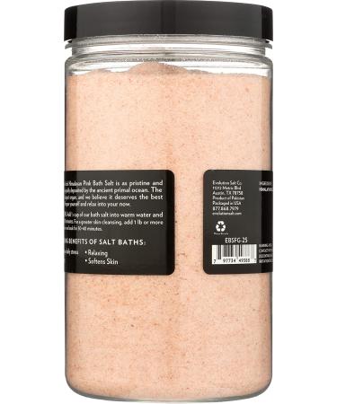 Evolution Salt Himalayan Bath Crystals - 40 Oz Fine & Coarse Grind | 2.5 lb Pack - Buy Online on GoSupps.com