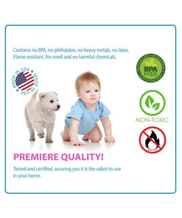 KidKusion 4-Piece Safety Corner Cushion - Black - Made in USA - Child Safety Corner Guard for Home Furniture - Baby Proof Table Protector - 4 Pack - Buy Online on GoSupps.com