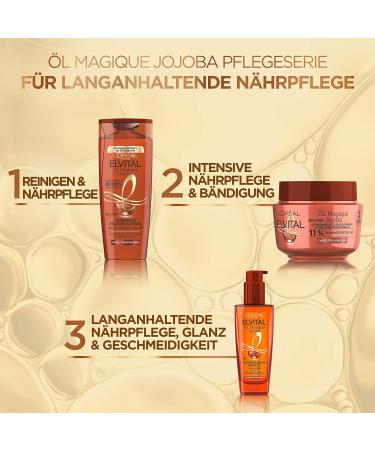L'Or al Paris Elvital Oil Magique Jojoba Intensive Treatment 300 ml - Nourishing Hair Care & International Shipping - Buy Online on GoSupps.com